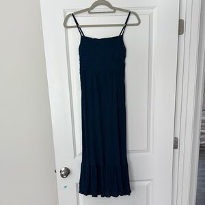 Sozy Teal Midi Dress